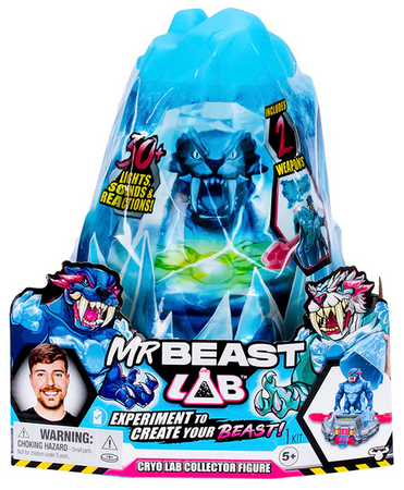 Mr. Beast MRBEAST Interaktywne Laboratorium Roztapia lód Bestia Figurka