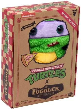 FUGGLER PLUSZOWY POTWÓR MASKOTKA WOJOWNICZE ŻÓŁWIE NINJA DONATELLO TURTLES
