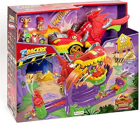 T-RACERS SMOCZA PĘTLA ZESTAW Z WYRZUTNIĄ DRAGON LOOP + POJAZD I KIEROWCA