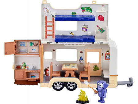 Bluey Bluey's Caravan Adentures Przyczepa kempingowa KAMPER FIGURKI