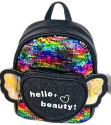 PLECAK PLECACZEK PRZEDSZKOLNY CEKINY DZIECIĘCY