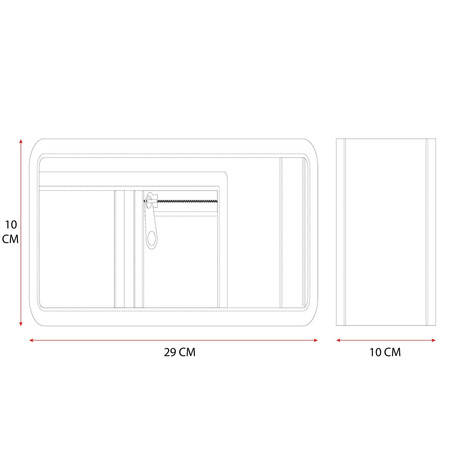 BLUEY I BINGO PIESKI PORTFEL PORTFELIK PORTMONETKA DLA DZIECI