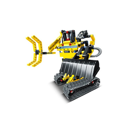 KLOCKI IM. MASTER 2W1 KOPARKA ROBOT 342 ELEMENTY