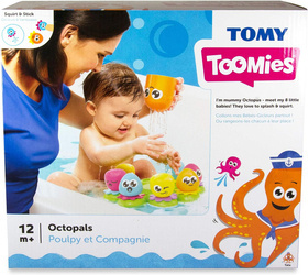 Wesołe Ośmiorniczki Do Kąpieli Zabawa w wannie