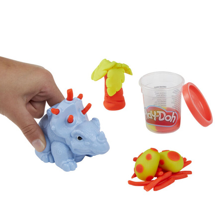 Play-Doh Dinozaur Triceratops Zestaw Dinozaur + Ciastolina