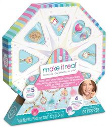 Make It Real Zestaw Bransoletek i Błyszczyków Carnival 104 Elementy