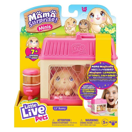 LITTLE LIVE PETS MAMA SURPRISE MINI MINIS INTERAKTYWNY KRÓLICZEK KRÓLICZKI