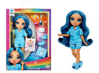 RAINBOW HIGH JUNIOR PJ PIŻAMA PARTY FASHION LALKA SKYLER BRADSHAW