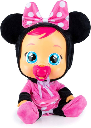 CRY BABIES LALKA MINNIE DRESSY PŁACZĄCY BOBAS WŁOSY