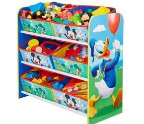 MYSZKA MIKI REGAŁ POJEMNIKI ORGANIZER DLA DZIECI