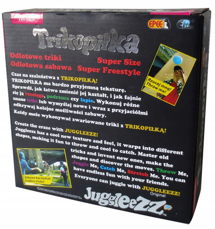 TRIKOPIŁKA GNIOTEK ŻELOWA PIŁKA SLIME TRIKI FIDGET