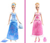 DISNEY PRINCESS HISTORIA KOPCIUSZKA LALKA Z BAJKI KSIĘŻNICZKA ZESTAW 2w1