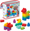 MEGA BLOKS FISHER PRICE DUŻE KLOCKI 60 ELEMENTÓW W TORBIE DLA DZIECI 1+