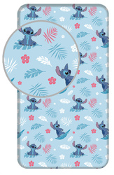 LILO I STITCH STICZ PRZEŚCIERADŁO NA GUMCE BAWEŁNA 90X200