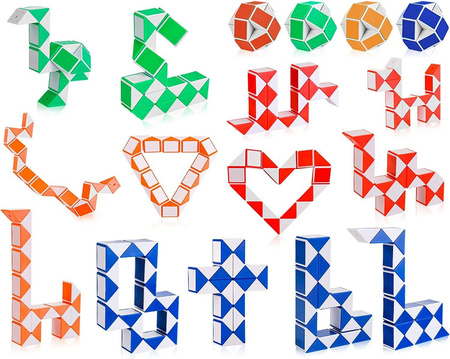 UKŁADANKA MAGICZNY WĄŻ MAGIC SNAKE FIDGET TOYS
