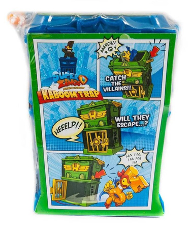 SUPER ZINGS KABOOM MAGICBOX ZESTAW PUŁAPKA FIGURKI