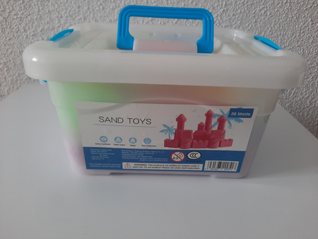 PIASEK KINETYCZNY 2 KG PIASKOWNICA FOREMKI