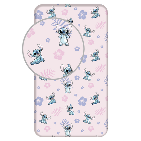 LILO I STITCH STICH STICZ DISNEY PRZEŚCIERADŁO NA GUMCE DLA DZIECI 90x200