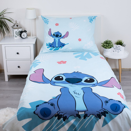 LILO I STITCH STICZ POŚCIEL 140X200 BAWEŁNA DLA DZIECI DWUSTRONNA
