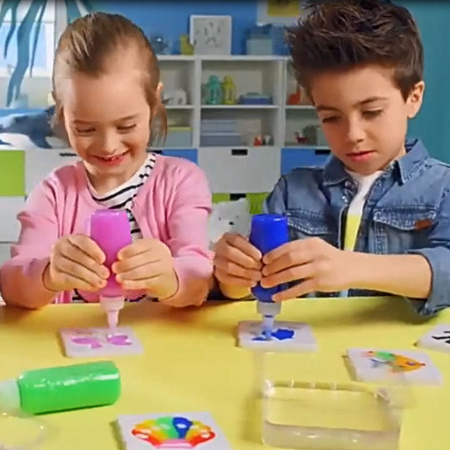 KLEJ ŻEL 3D CRYSTAL GLUE KREATYWNY ZESTAW W WIADERKU MASA PLASTYCZNA