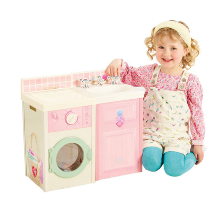 ZABAWKOWA PRALKA DLA DZIECI AUTOMAT KRĘCI