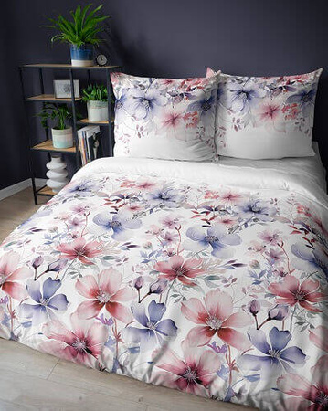 POŚCIEL KWIATY KWIATKI WZORY BAWEŁNIANA BAWEŁNA DO SYPIALNI 160X200
