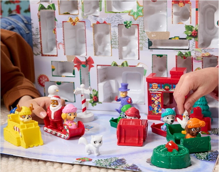 PSI PATROL KALENDARZ ADWENTOWY 24 NIESPODZIANKI PIESKI FIGURKI AKCESORIA