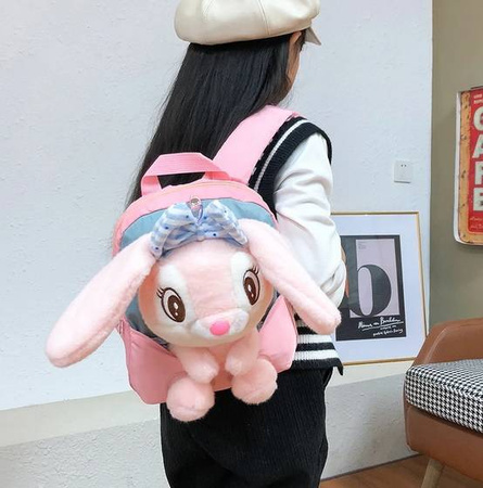 KRÓLIK PLECAK PLECACZEK DZIECIĘCY PRZEDSZKOLAKA MASKOTKA