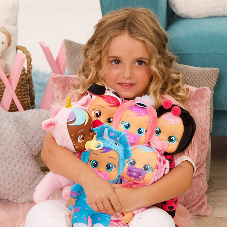 CRY BABIES BRUNY LALKA BOBAS PŁACZE PRZYTULANKA