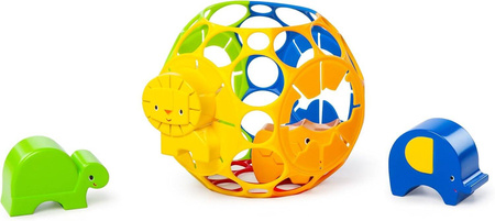 OBALL PIERWSZY SORTER KLOCKÓW ZWIERZĄTKA KSZTAŁTY