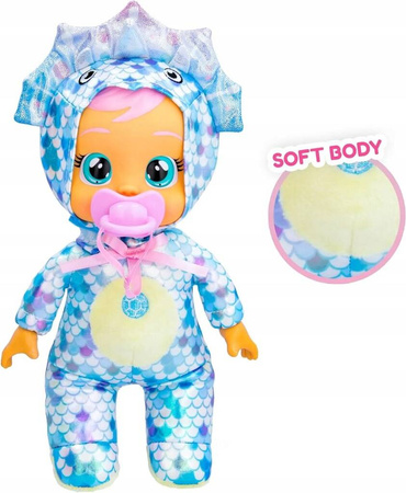 CRY BABIES TINA DINOS LALKA BOBAS PŁACZE PRZYTULANKA 8634