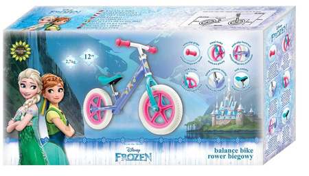 KRAINA LODU FROZEN ROWER ROWEREK BIEGOWY METALOWY