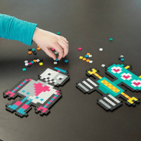 Puzzle Pixelki Jixelz Roboty 700el. Puzzelki