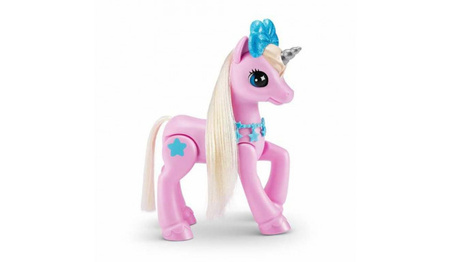 ZURU Pets Alive RÓŻOWY Interaktywny JEDNOROŻEC+Akcesoria+Mini Stajnia 3+