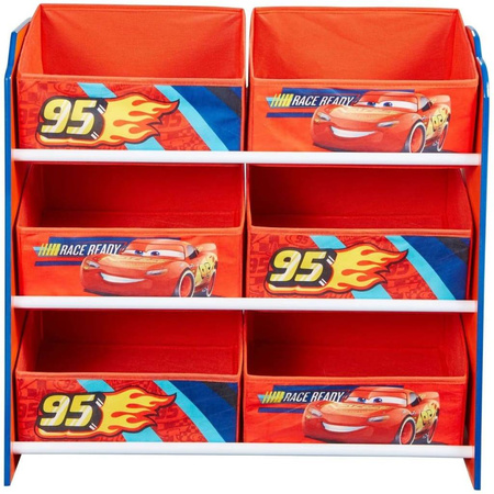 DISNEY CARS AUTA REGAŁ POJEMNIKI ZABAWKI DZIECI