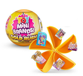 ZURU SURPRISE TOY MINI BRANDS GOLD RUSH FIGURKI NIESPODZIANKA KULA