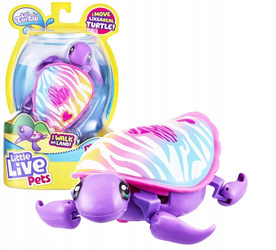 INTERAKTYWNY ŻÓŁW ŻÓŁWIK LITTLE LIVE PETS PŁYWA CHODZI DO WANNY KĄPIELI