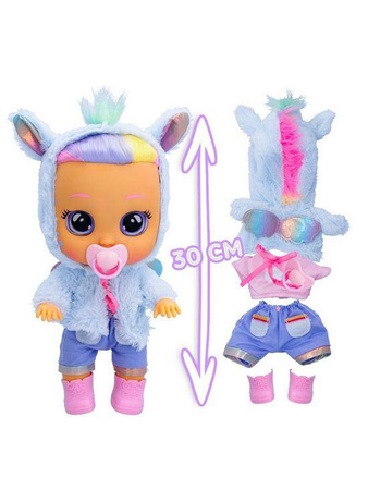 CRY BABIES LALKA JENNA DRESSY PŁACZĄCY BOBAS WŁOSY PŁACZĄCA LALKA
