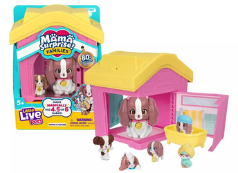 Little Live Pets Mama Surprise Families Domek mamy Piesek Buda SPANIEL