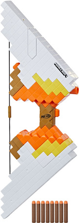 NERF ELITE MINECRAFT ŁUK SABREWING 8 STRZAŁEK F4733