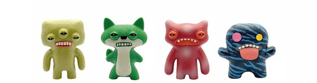 FUGGLER LIMITED EDITION 1.5 COLLECTIBLE FIGURES - 4 PACK VER. E