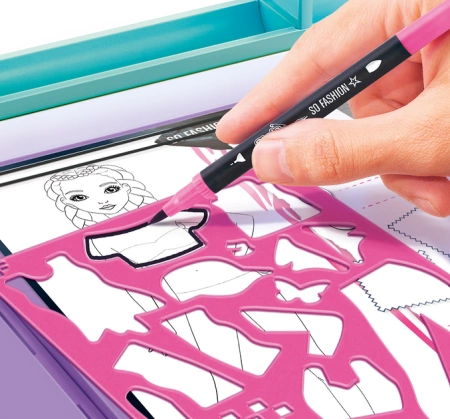 STYLE4EVER ZESTAW DO PROJEKTOWANIA PRACOWNIA TABLICA SZABLONY STUDIO MODY