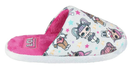 CIEPŁE KAPCIE PAPCIE KLAPKI LOL DLA DZIECI 30 31