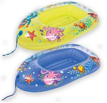PONTON ŁÓDKA MATERAC BASEN PLAŻE DLA DZIECI RYBKI