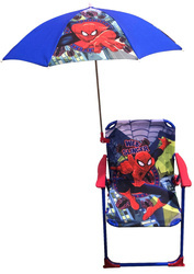 SPIDERMAN PAJĄK SPIDER KRZESŁO KRZESEŁKO Z PARASOLEM PARASOL