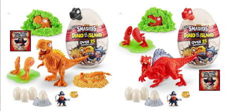 SMASHERS DINO ISLAND MEGA JAJO DINOZAUR FIGURKI