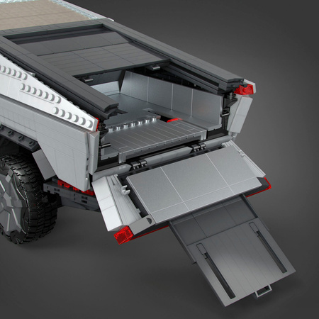 MEGA BLOKS KLOCKI TESLA AUTO CYBERTRUCK MATTEL