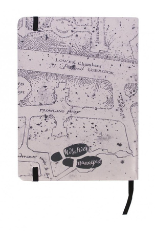HARRY POTTER NOTES PAMIĘTNIK ZESZYT Mapa Huncwotów
