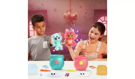 MAGIC MIXIES Magiczny Kociołek Magia ognia Świeci Zmienia kolor Maskotka