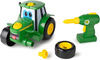 TOMY JOHN DEERE ZBUDUJ TRAKTOR JOHNNY 46655 WKRĘTARKA ZESTAW MAJSTERKOWANIA